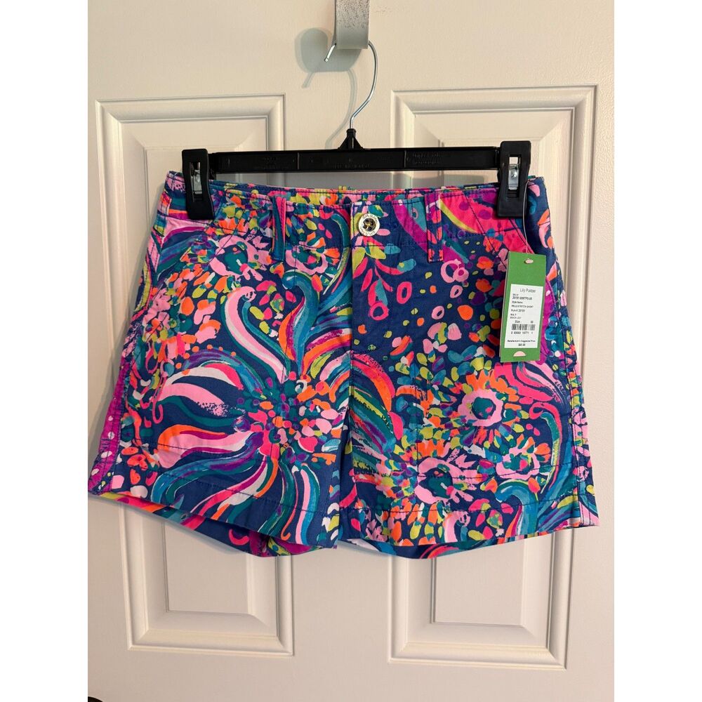 New!! Lilly Pulitzer Woman's Stretch Shorts size 00